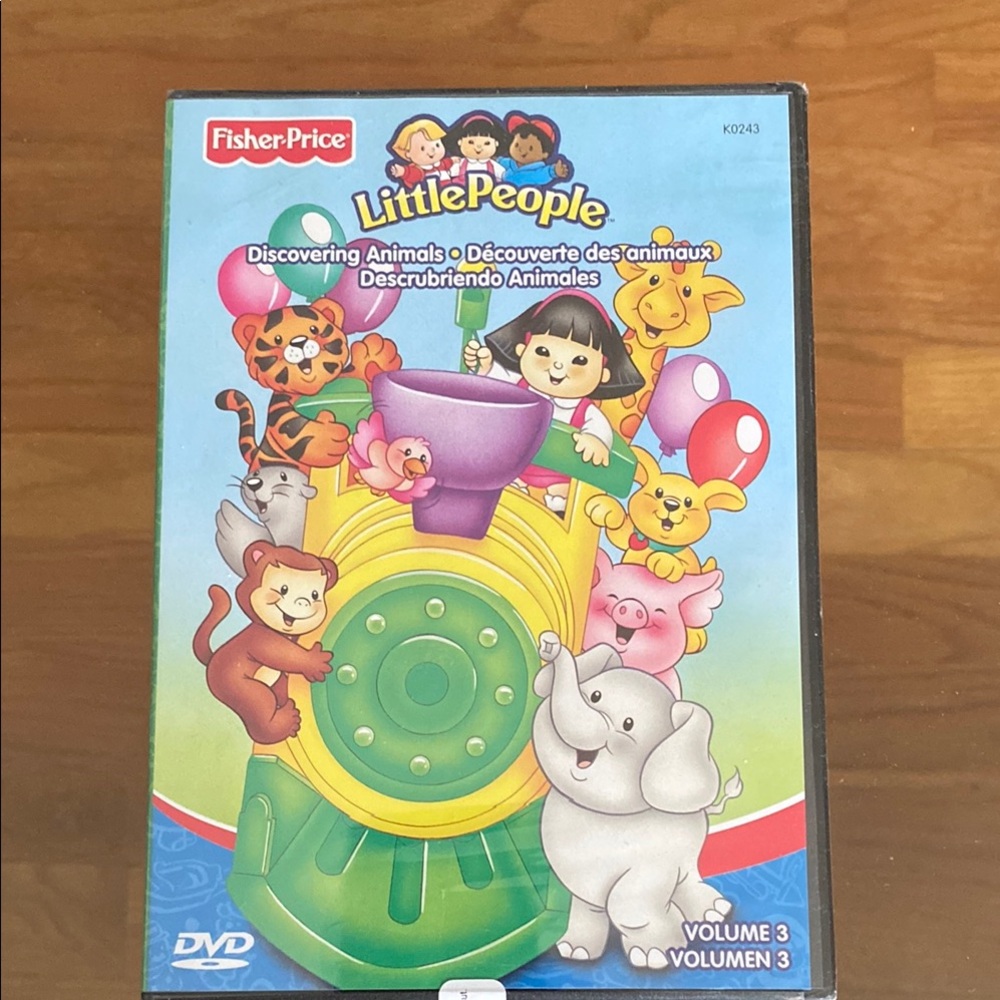 NWT Fisher-Price Little People Animal Adventure DVD